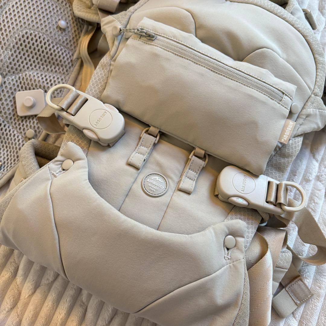 【美品　ほぼ未使用】エアバギー　抱っこ紐 ベビーキャリア　AIR BUGGY