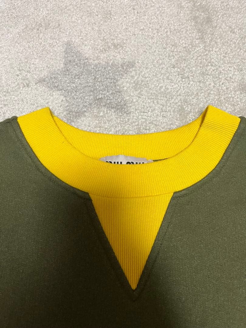 miu miuクラブロゴ スウェットトレーナー　M