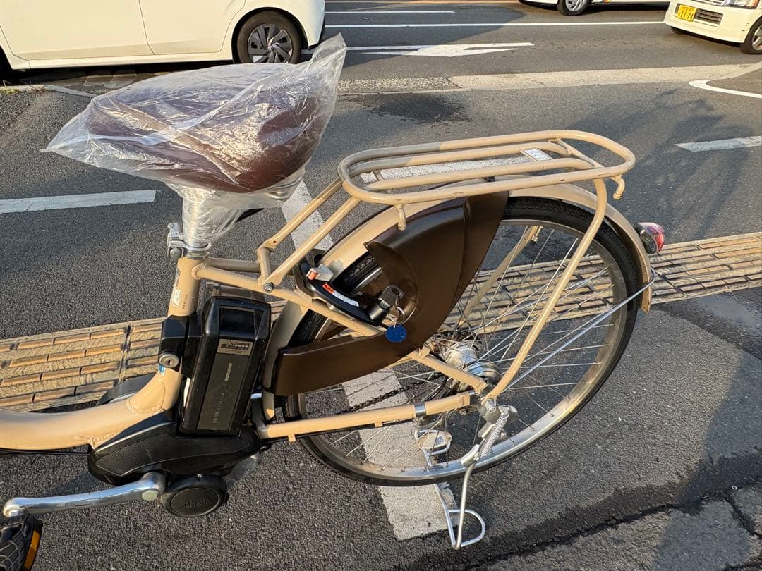 中古YAMAHA電動アシスト自転車　12.8Ah 大阪　014番