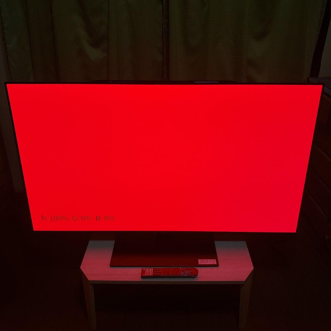 SHARP有機ELテレビOLED-4T-C55FQ1/2024年製★未使用に近い