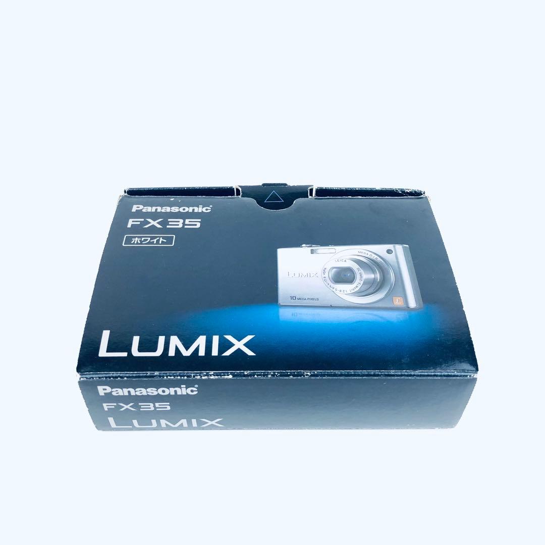 極美品 Panasonic LUMIX DMC-FX35-S シルバー コンデジ