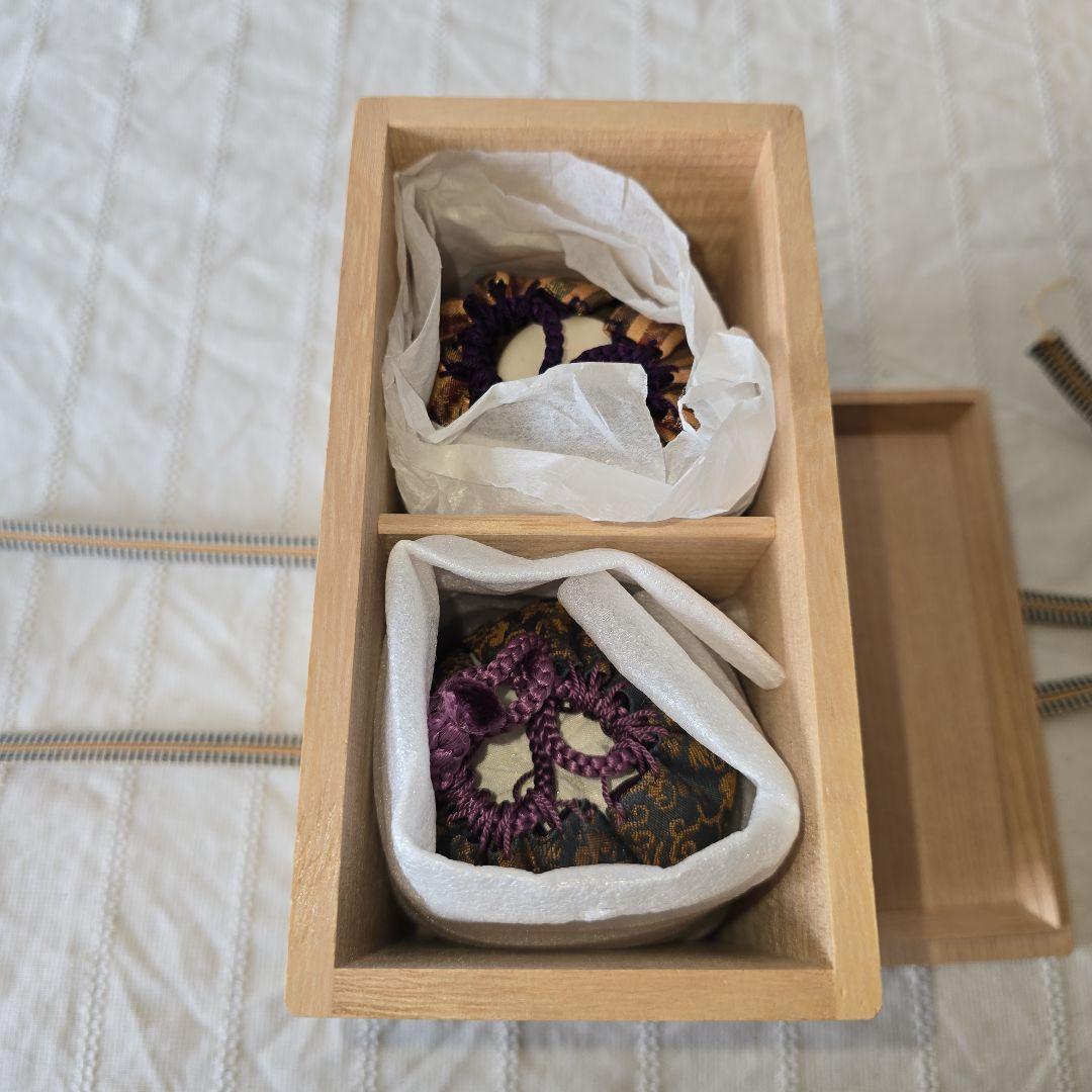 高取喜恵造　高取焼肩衝茶入 共箱付き