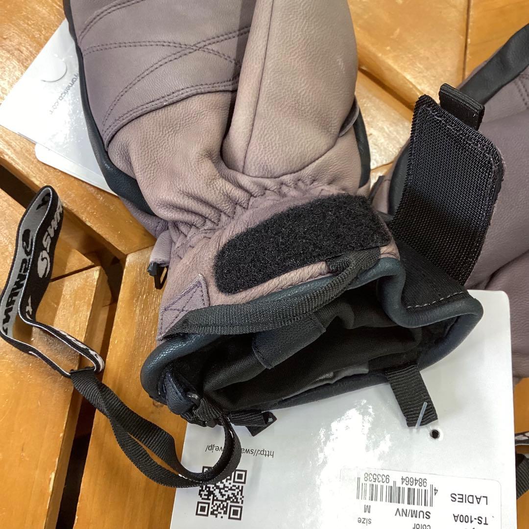 【店頭展示品、色褪せあり】　SWANY スノーボードグローブ　レディース　M