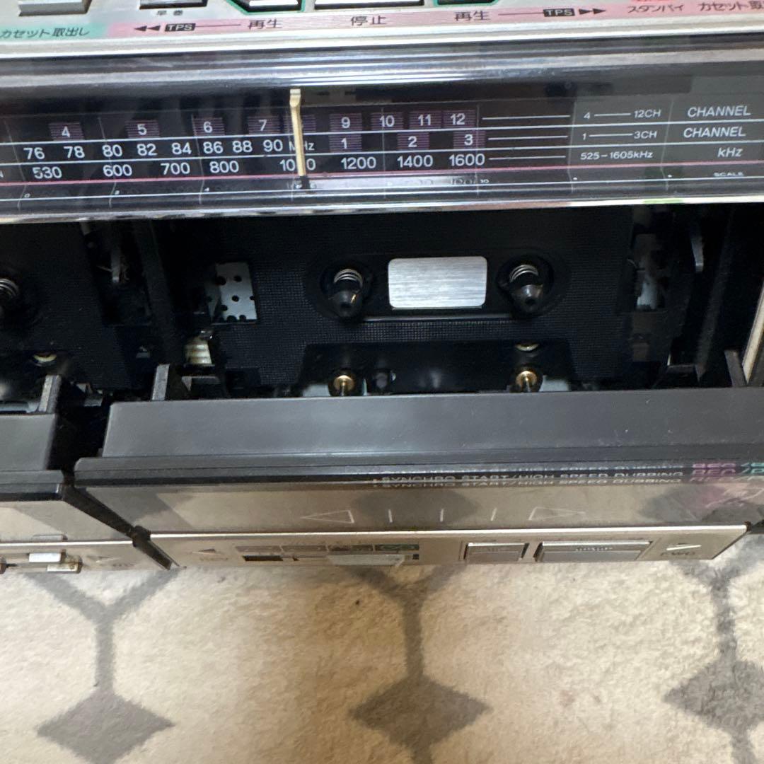 National ラブコール RX-FW50 ブラック レトロ ラジカセ