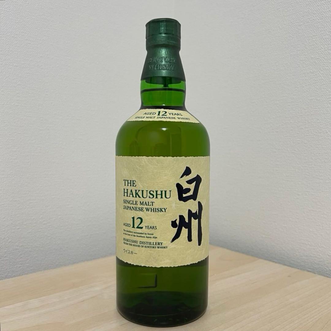 白州 12年 シングルモルトウイスキー　4本セット