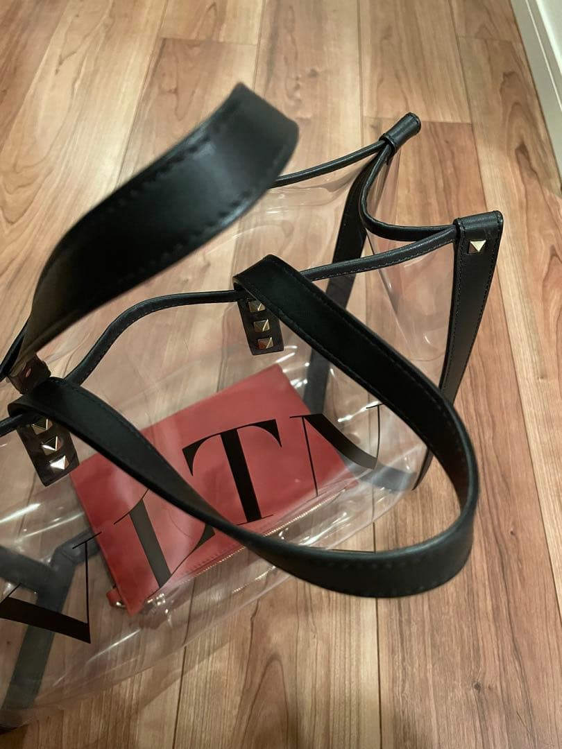 VALENTINO クリア エコバッグ