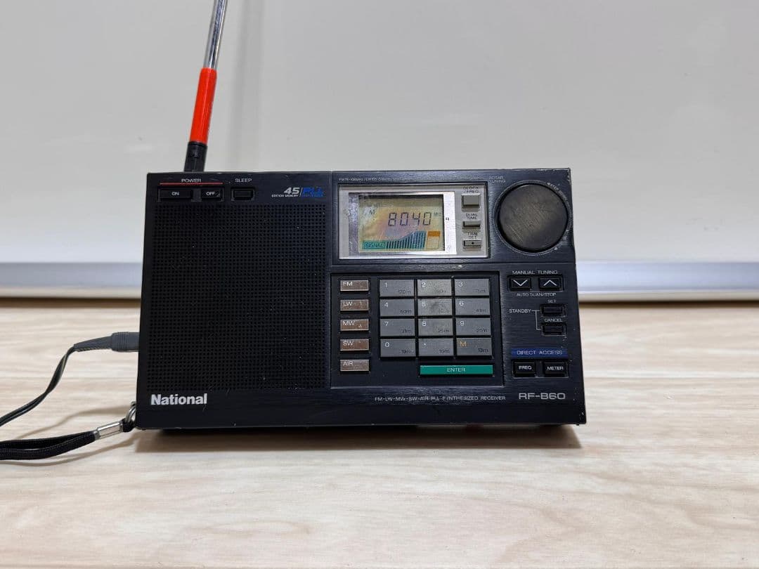 National ラジオ RF-B60 動作確認済み