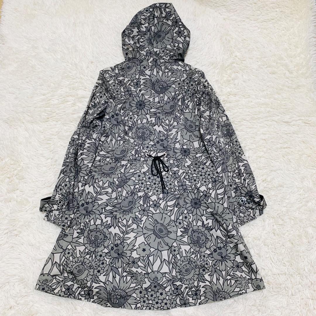 【美品】OLLEBOREBLA アルベロベロ　薄手コート　ぶたさん　グレー