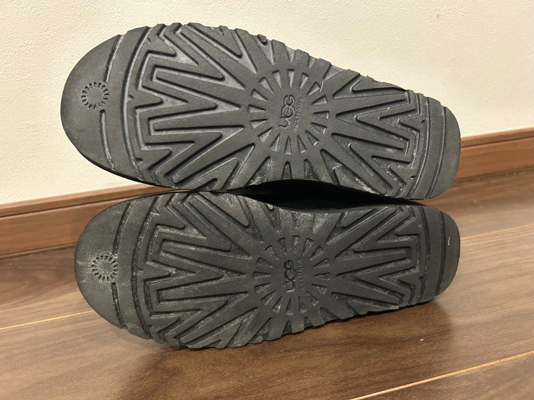 ※値下げ　UGGムートンブーツ 24.0 箱あり　ストーン