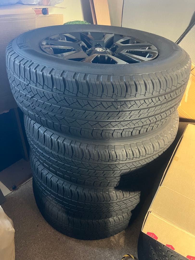 ランドクルーザープラド150　70周年アニバーサリー　純正ホイールタイヤセット