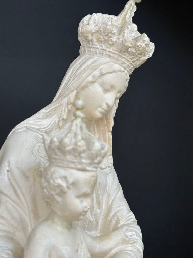 アンティーク　マリア　マリア像