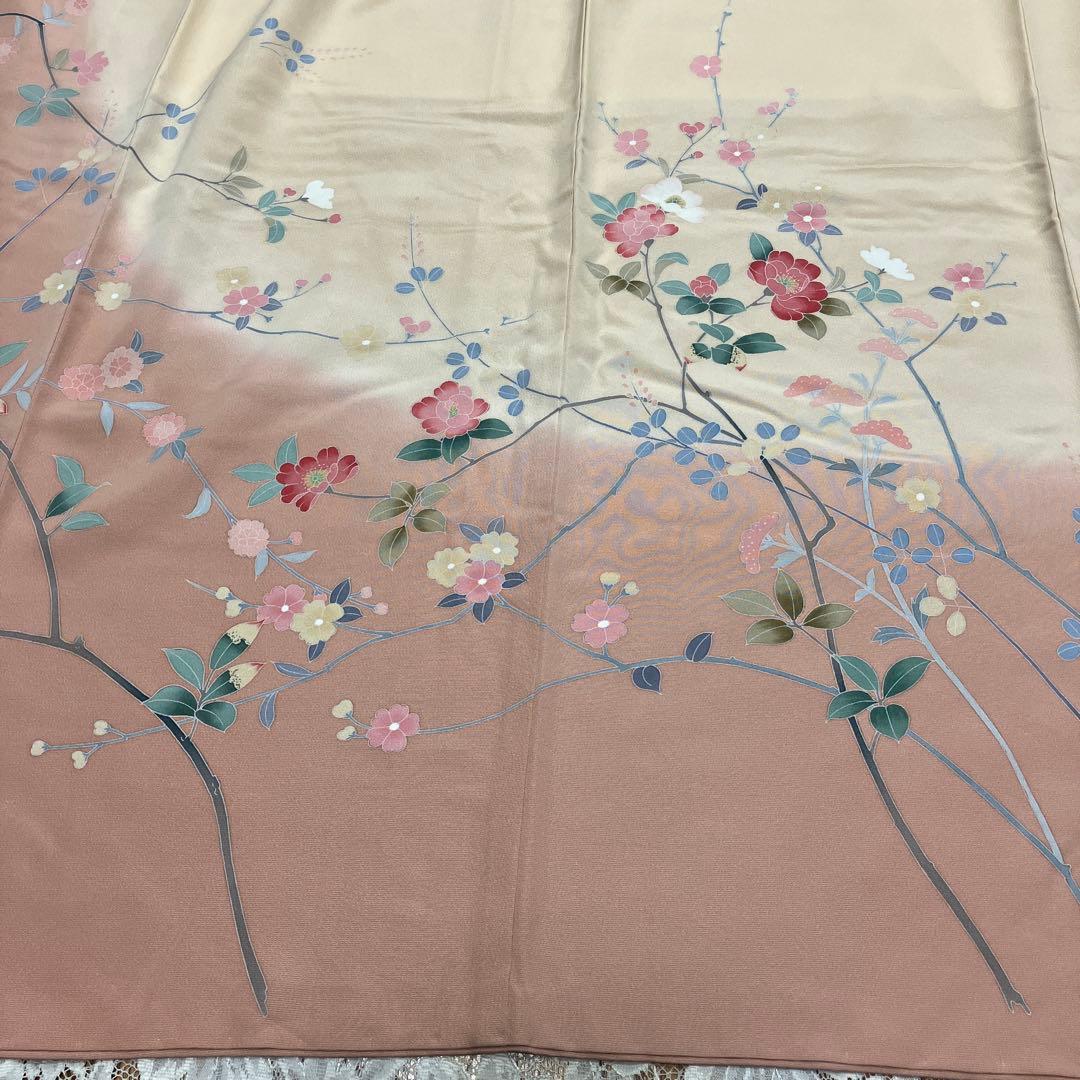 美品４点 ＊本加賀友禅作家落款入り 訪問着＊本金箔袋帯　入学式卒業式 結婚式