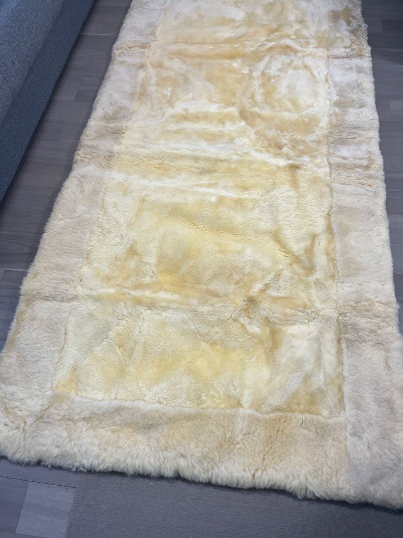 新品、未使用ウールのシーツ