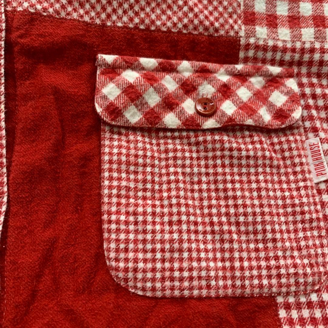 PINK HOUSE ピンクハウス 長袖シャツパーカー