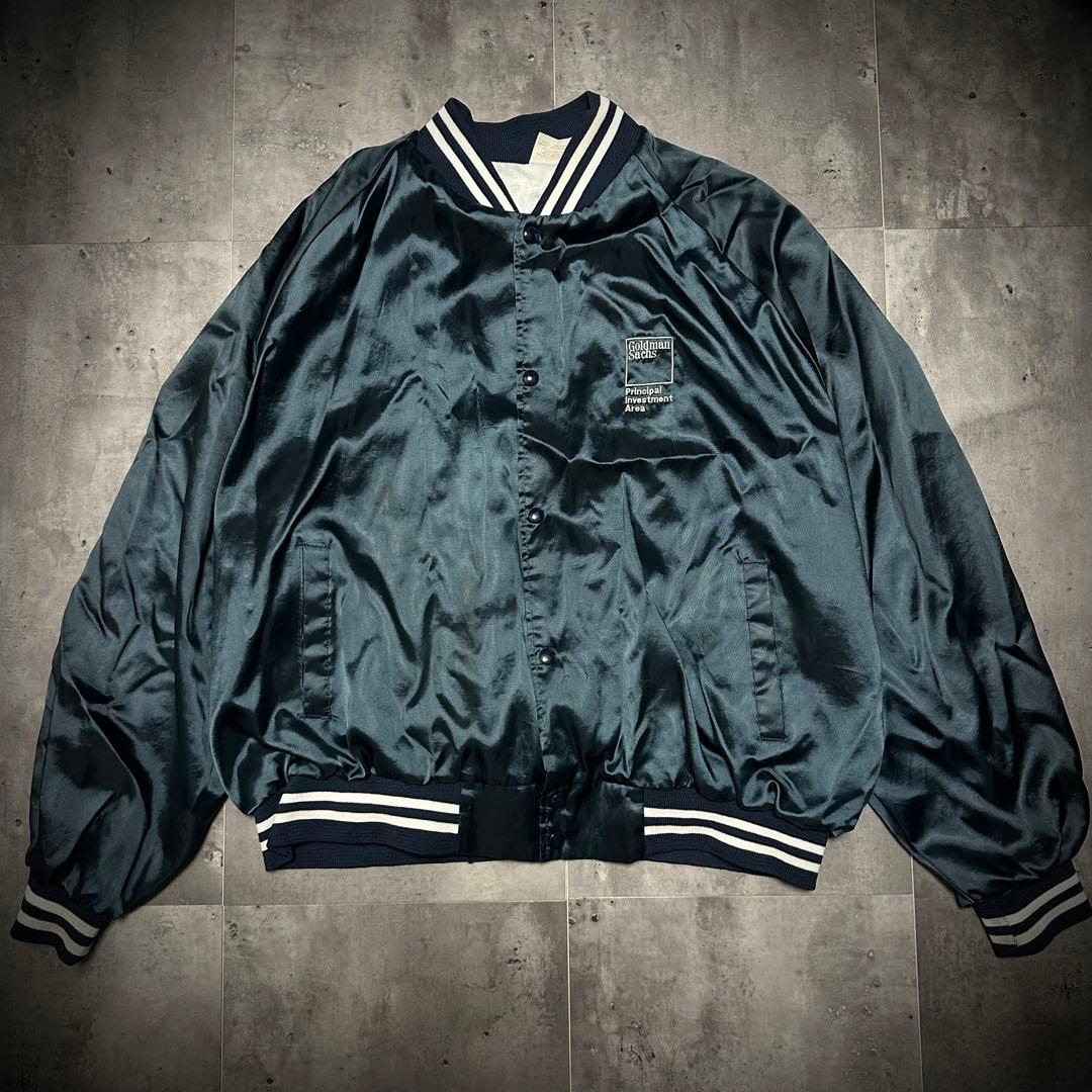 激レア 90s goldman sachs 刺繍 ナイロンジャケット 野村訓市