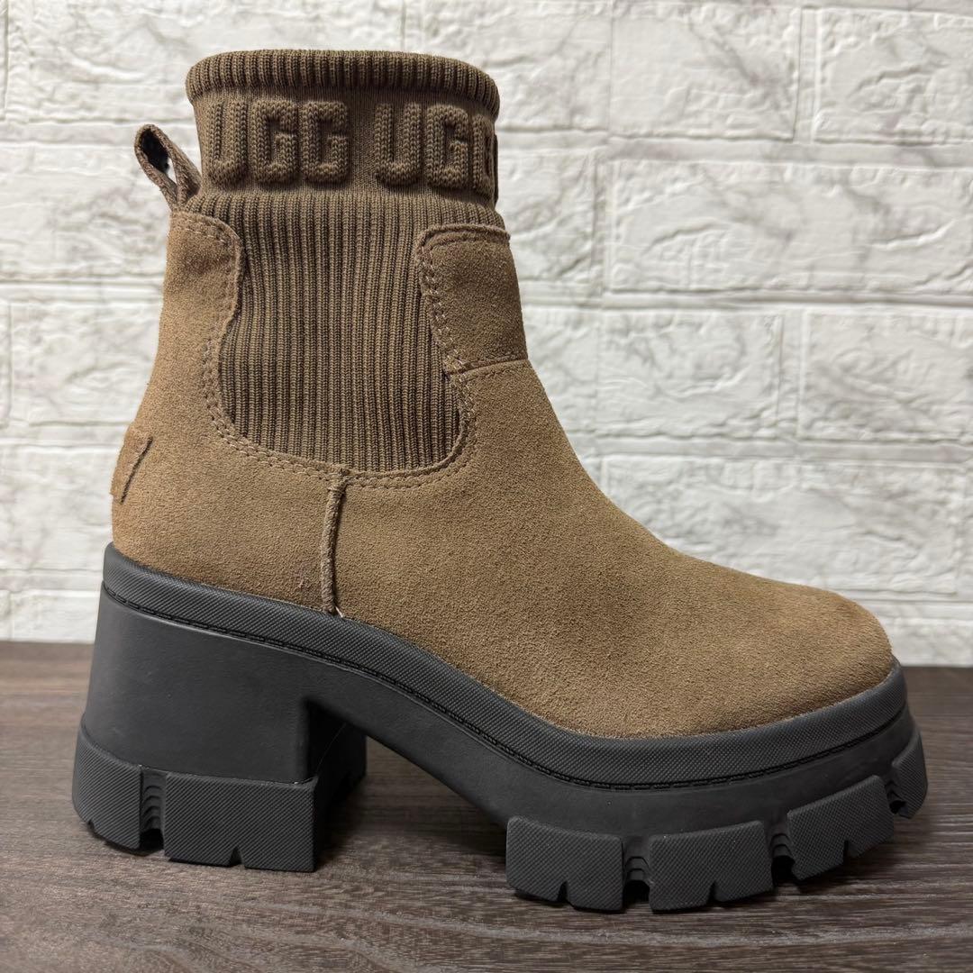 UGG ブルックリン チェルシー 厚底 Hickory 23cm
