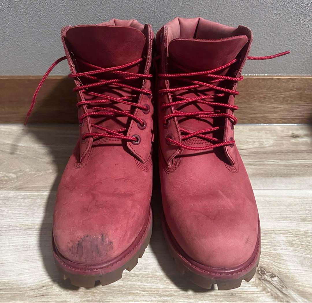 か*ん様 Timberland 6インチ プレミアムブーツ A1149 レッド