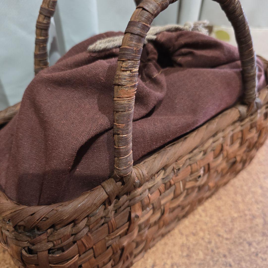 国産山葡萄カゴバッグ