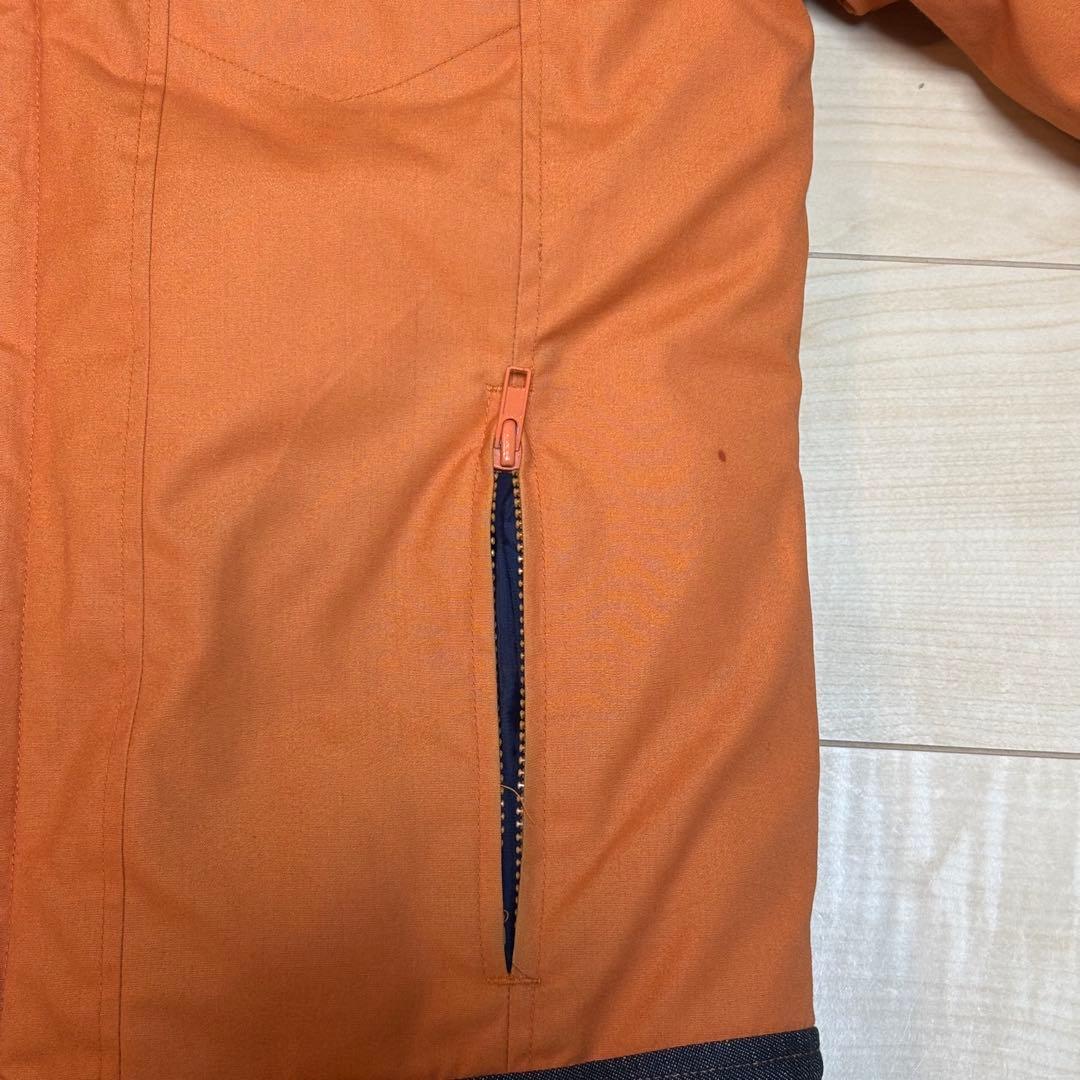 Levi's RED TAB ダウンジャケット オレンジ 濃紺デニム Mサイズ
