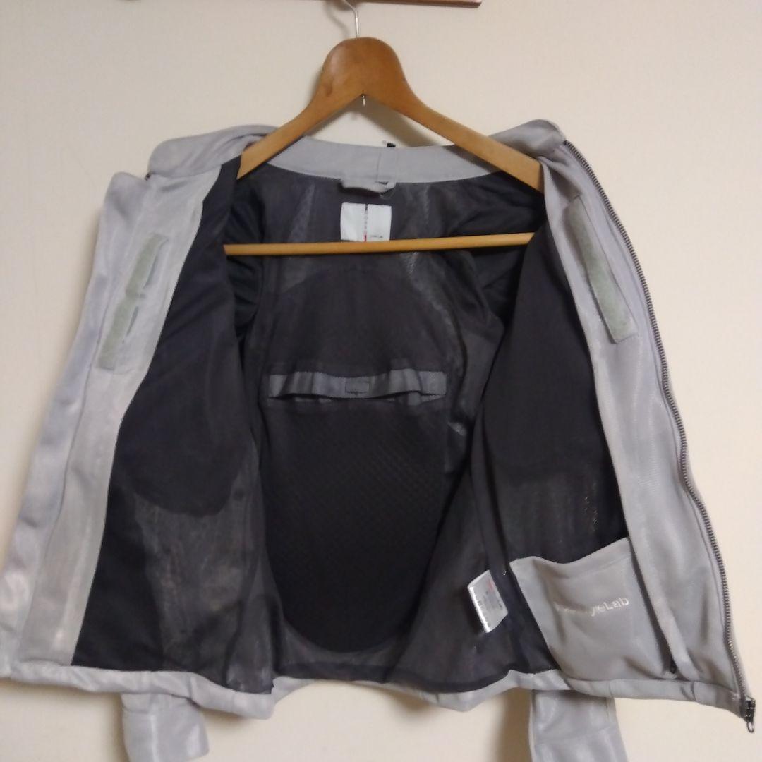 rossostylelab メッシュ ライダースジャケット グレー Sサイズ