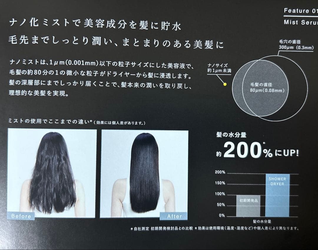 Brighte SHOWER DRYER ブライト シャワードライヤー