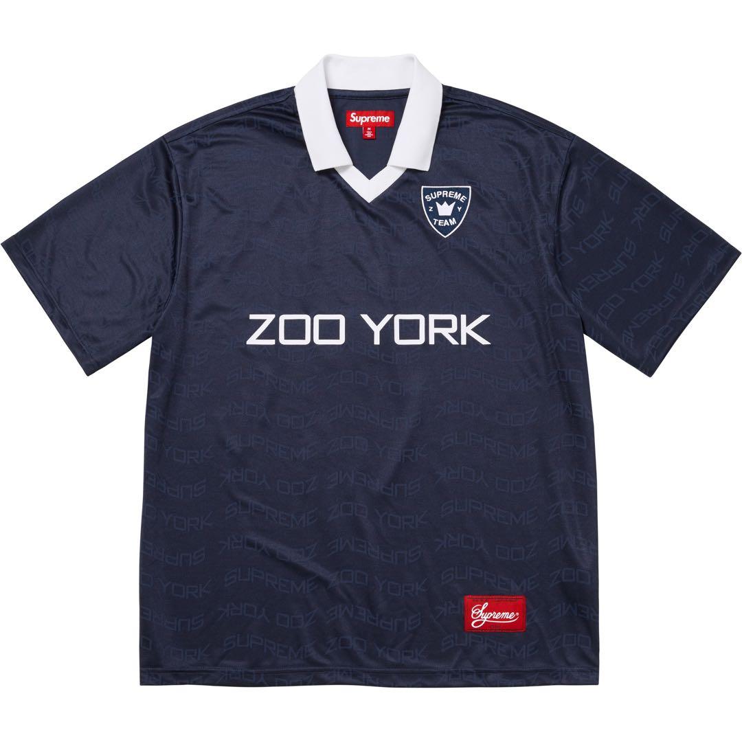 Supreme ZOO YORK ラガーシャツ ネイビー