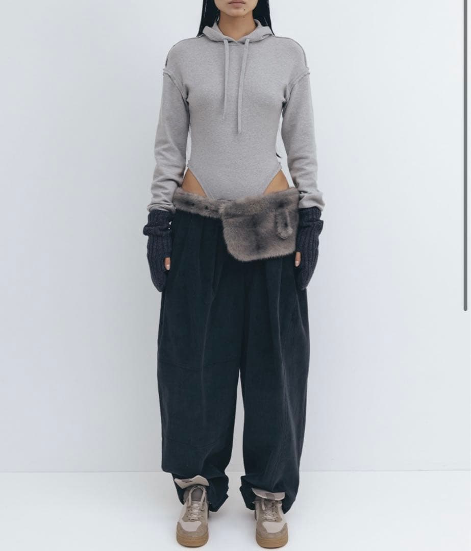 OPENYY Furry Pocket Belt Bag ベルト ファー