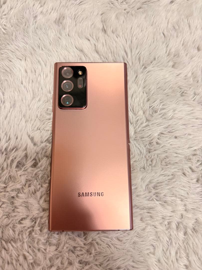 Samsung Galaxy Note20 Ultra 5G ローズゴールド