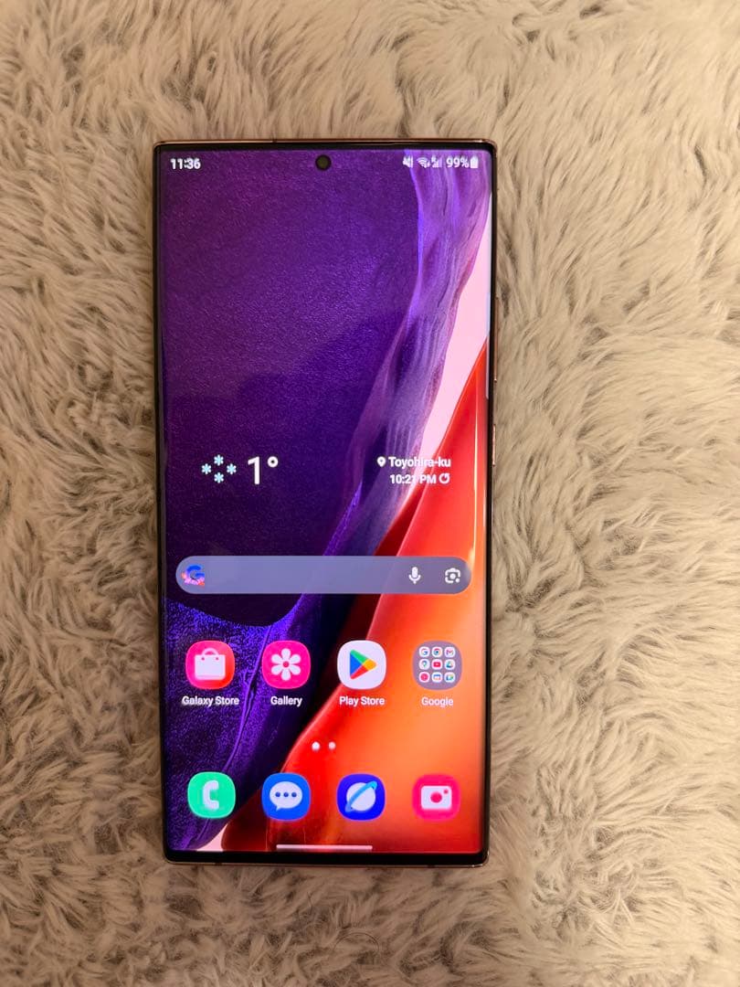 Samsung Galaxy Note20 Ultra 5G ローズゴールド