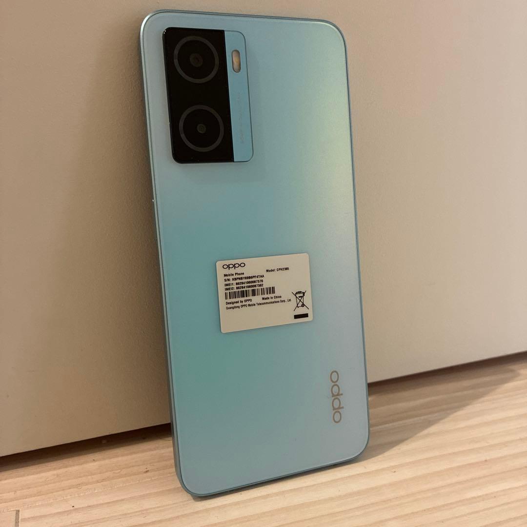 OPPO A77 スカイブルー 128GB SIMフリー 本体のみ