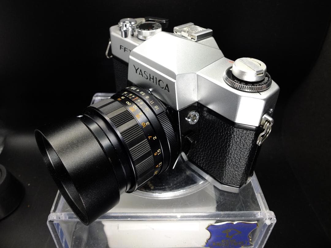 ヤシカ FFT／オートヤシノンDS50mmf1.9フード付【実写確認済整備品】