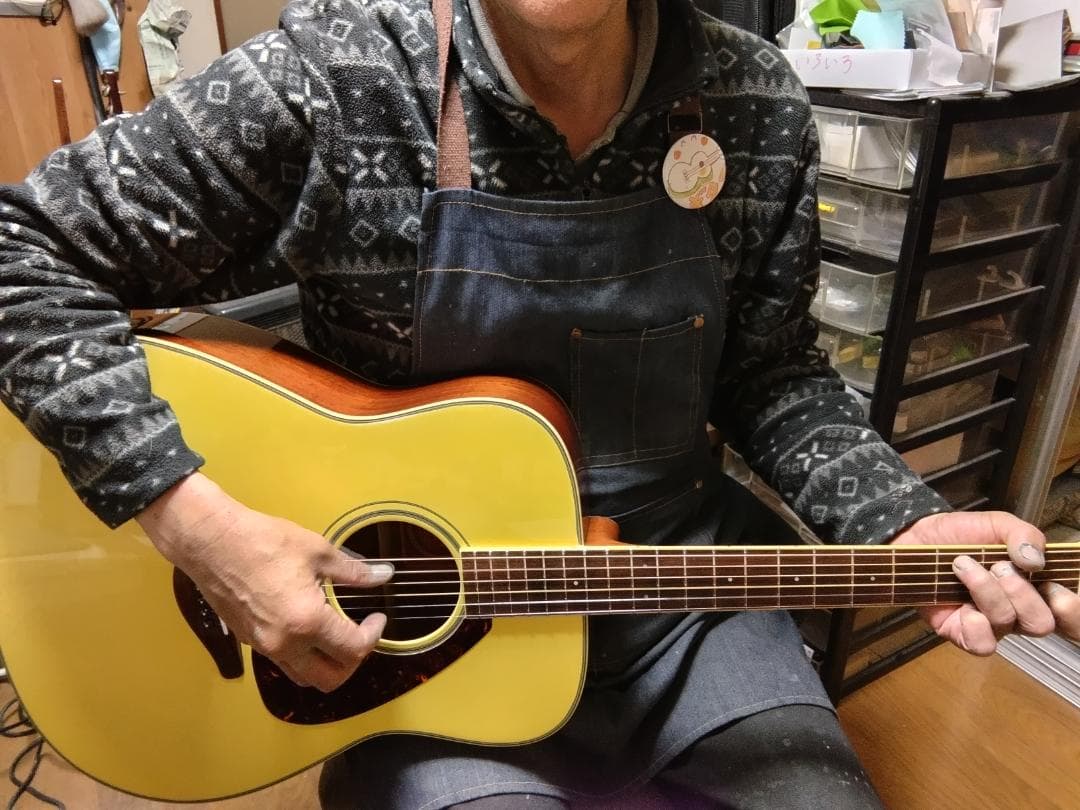 ❤️弦高調整済！「YAMAHA ヤマハ FG-720S 」(*゜▽゜)クリーム色