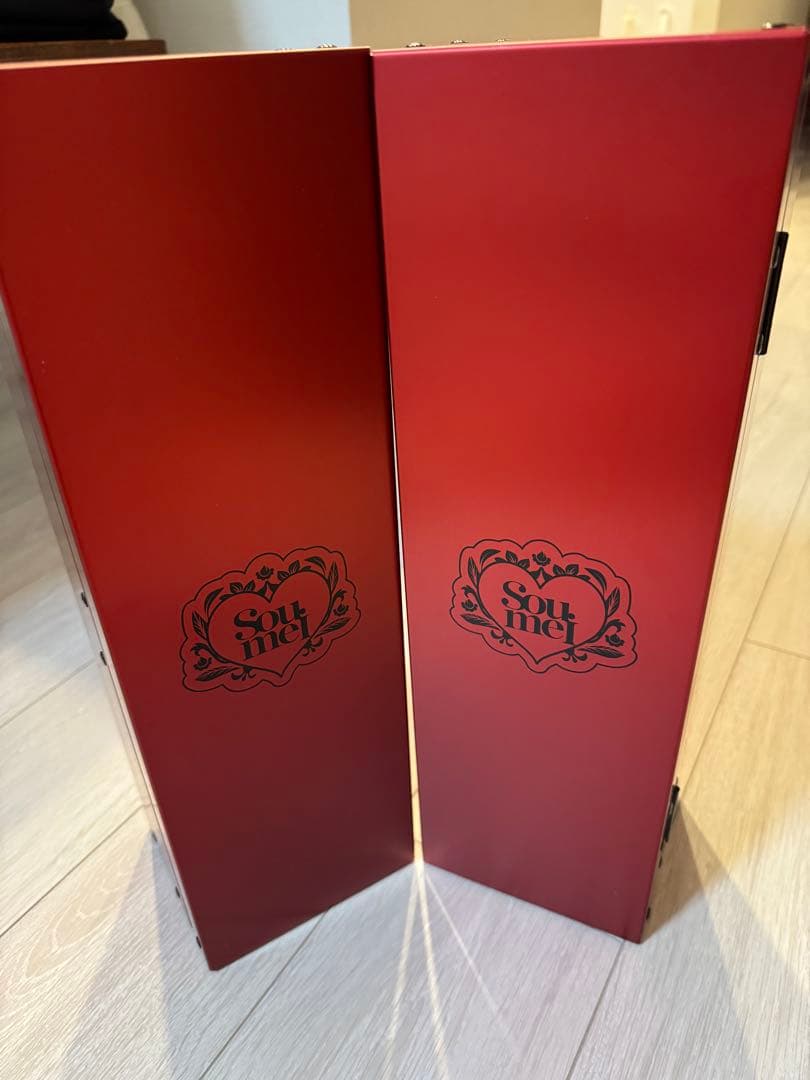 ソウメイレッド空箱　2個セット