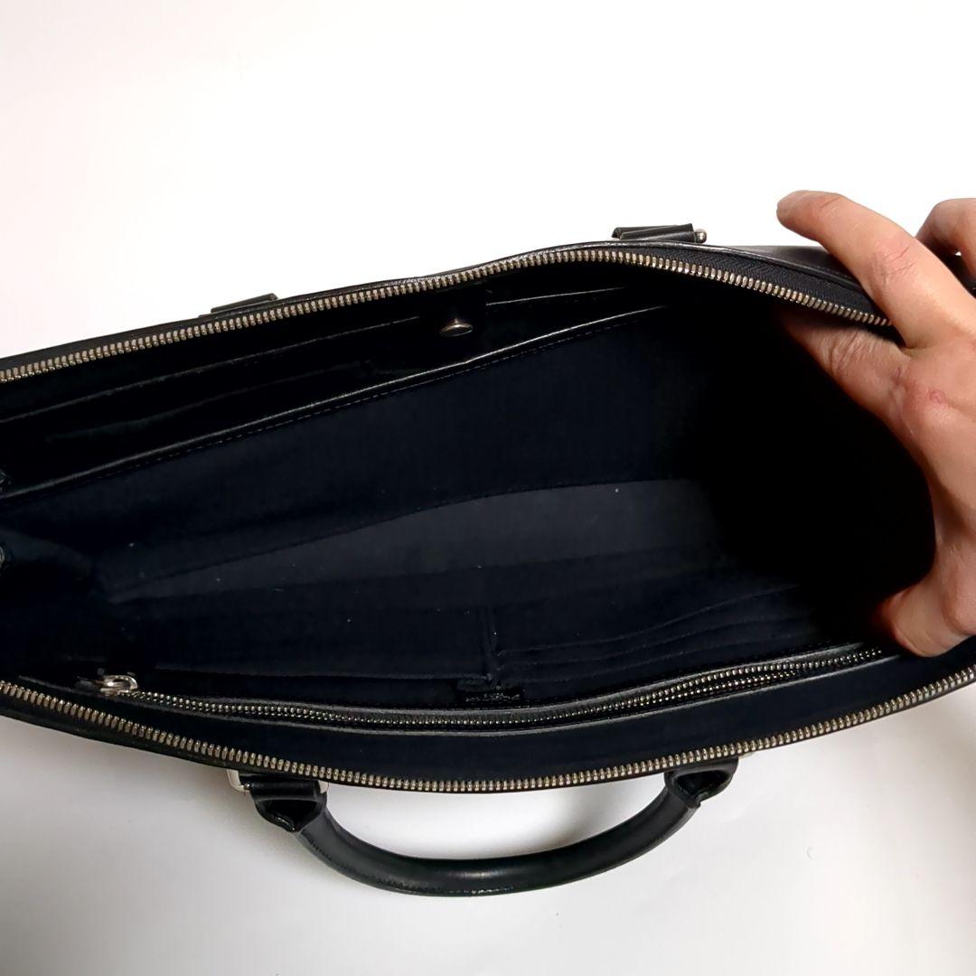 ✨PORTER✨CREDO ビジネスバッグ ブラック ロゴ レザー