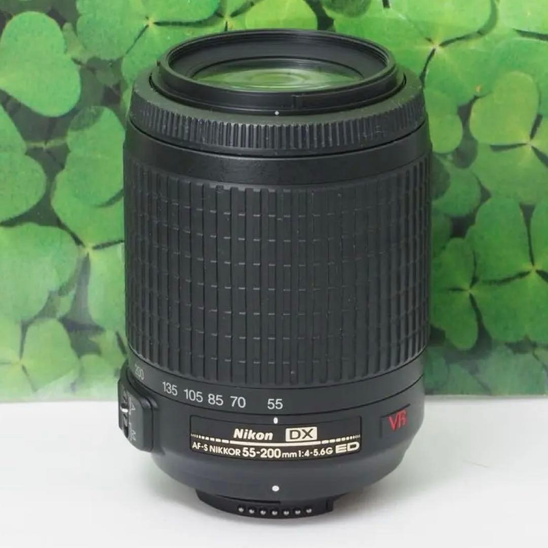 【美品】Wifi搭載❤️自撮りOK ニコンD5500 2416万画素ダブルレンズ