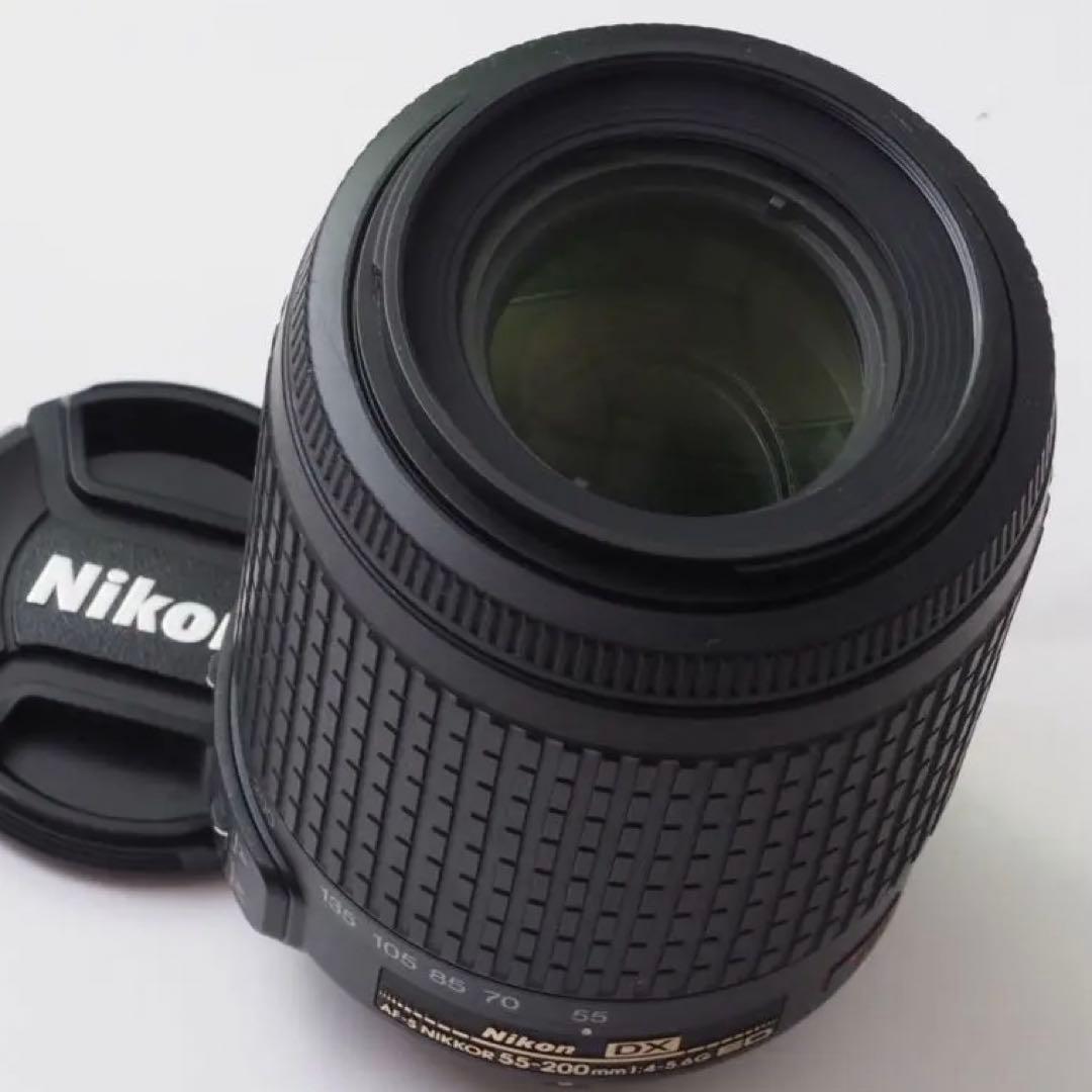 【美品】Wifi搭載❤️自撮りOK ニコンD5500 2416万画素ダブルレンズ