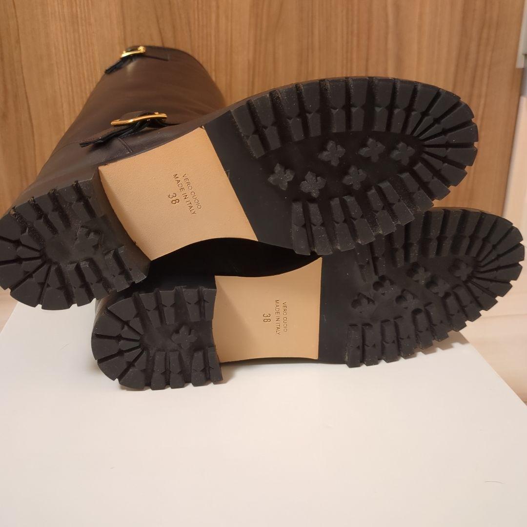 ☆新品未使用☆ NEBULONI E. ネブローニ　フラットロングブーツ