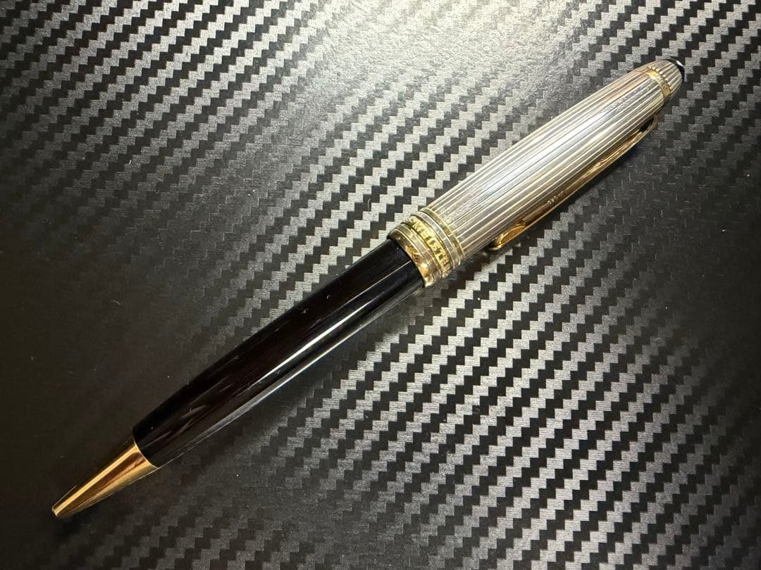 極美 モンブラン 1641 ソリテール ドゥエ ボールペン スターリングシルバー