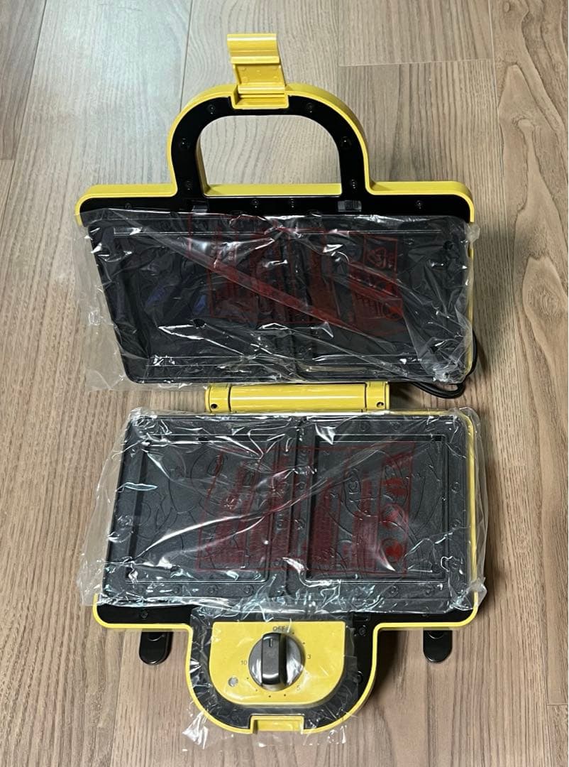 ポケモンホットサンドメーカーダブル　BOE132-YE BRUNO ポケモン