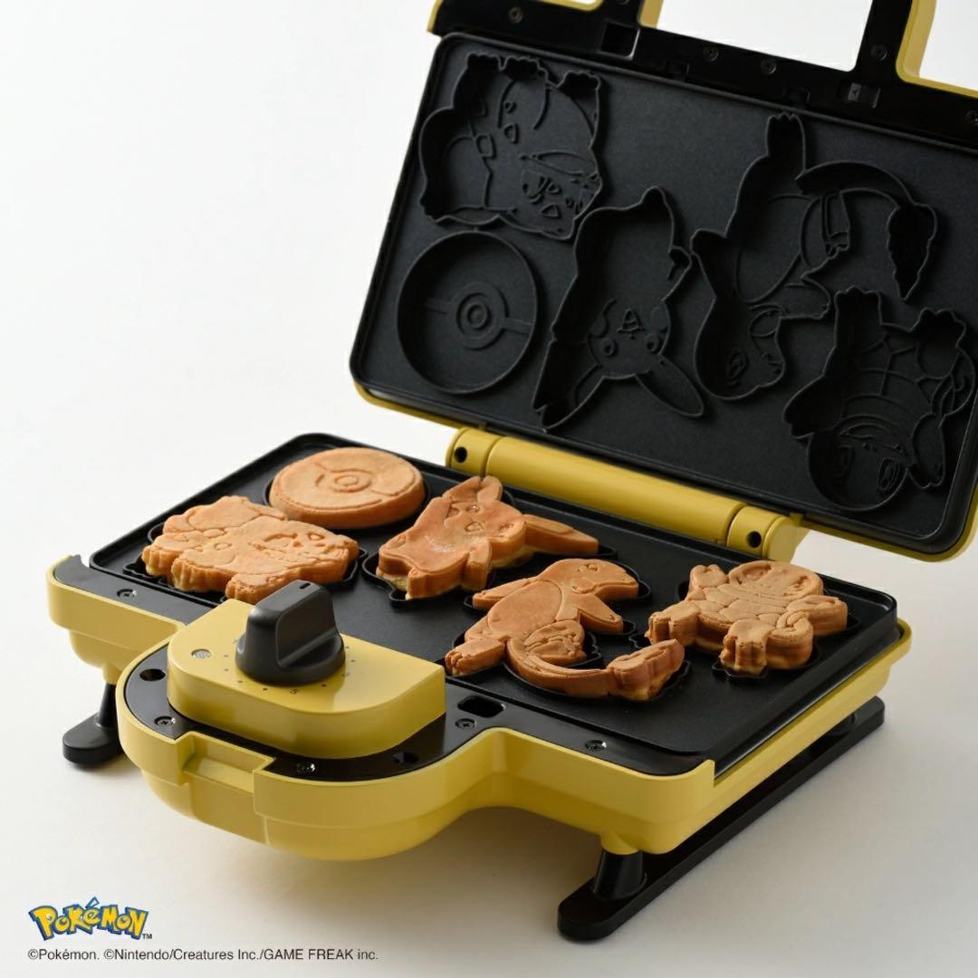 ポケモンホットサンドメーカーダブル　BOE132-YE BRUNO ポケモン