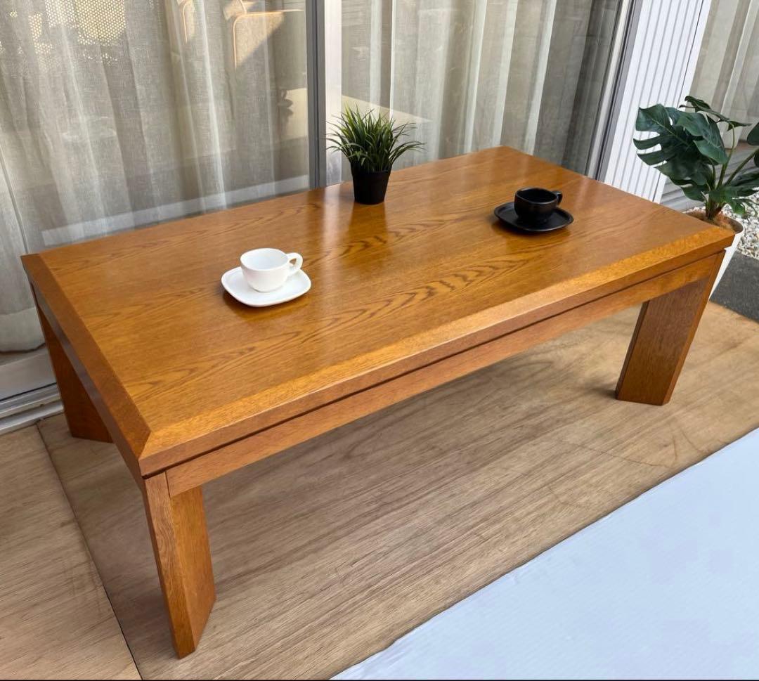 TENDO 天童木工　センターテーブル　ジャパニーズモダン　オーク材　名作　希少
