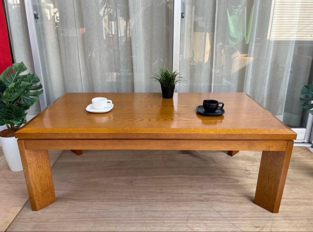 TENDO 天童木工　センターテーブル　ジャパニーズモダン　オーク材　名作　希少