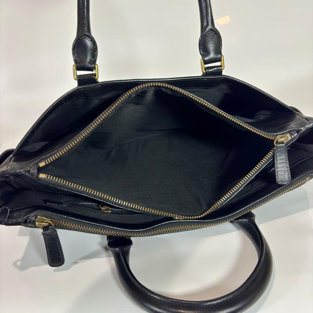 COACH コーチ 2WAY ブリーフケース ビジネスバッグ ショルダー トート