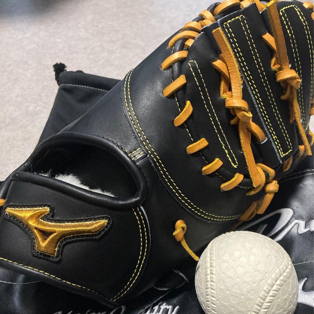 ミズノプロ 一般 大人用 軟式 一塁 野球 グローブ ファーストミット 未使用品