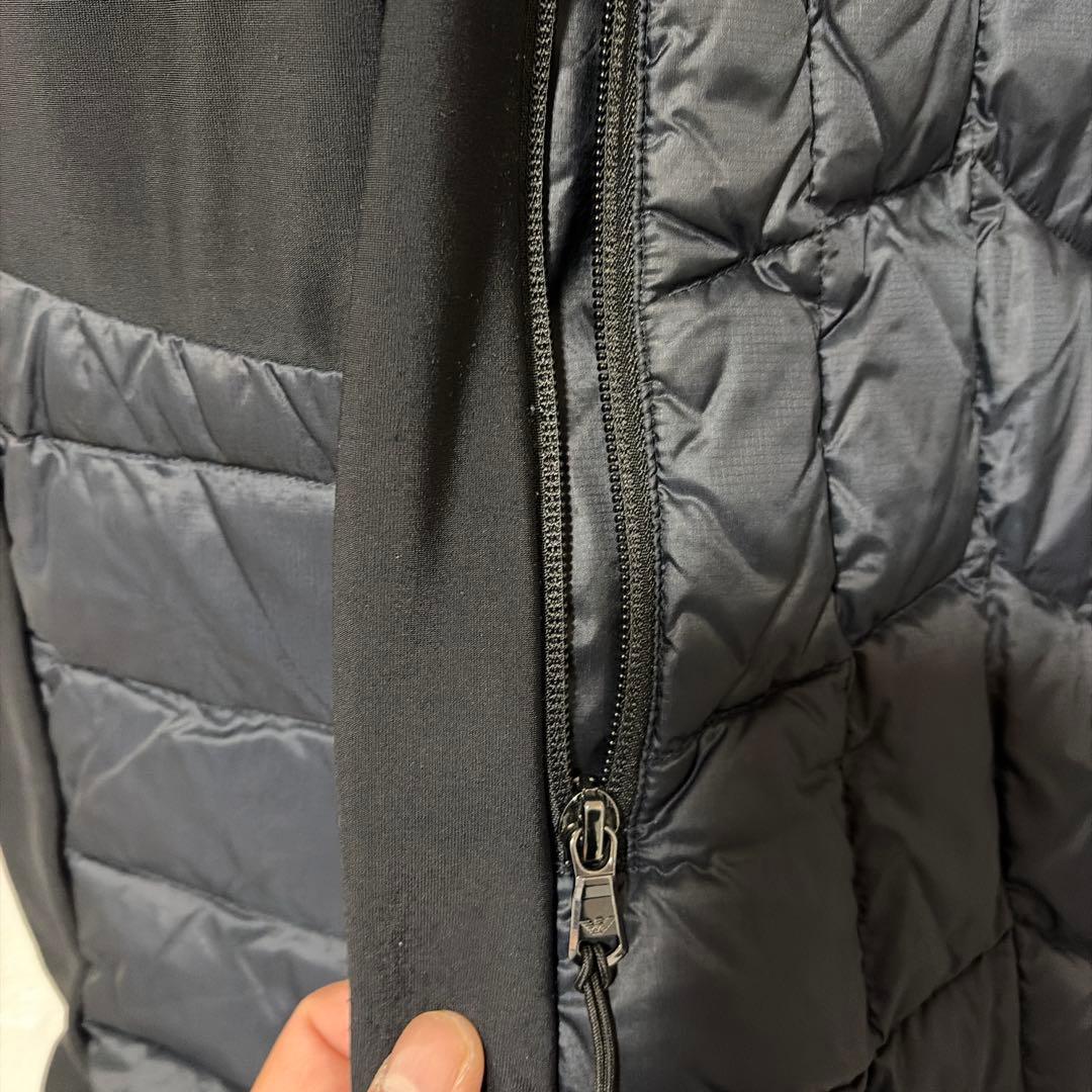 ‼️美品エンポリオ　アルマーニEA7 ‼️ブラック ダウンジャケット