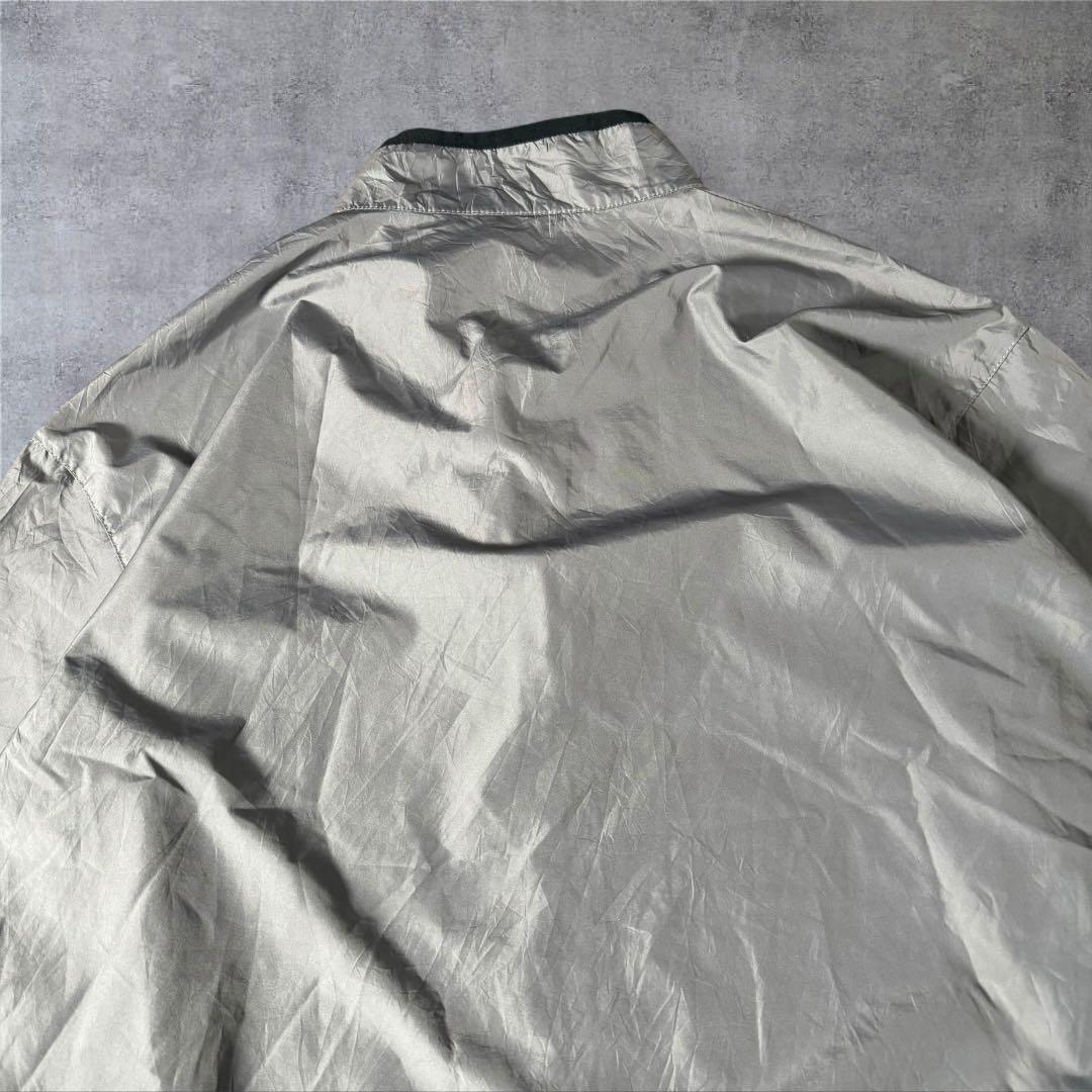 248古着00年代NIKEナイキハーフジッププルオーバー刺繍口ゴスウッシュ元ネタ