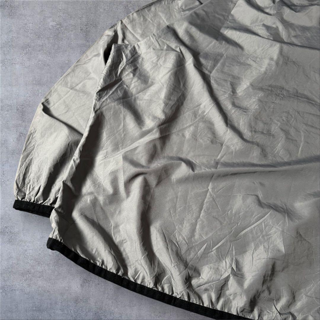 248古着00年代NIKEナイキハーフジッププルオーバー刺繍口ゴスウッシュ元ネタ