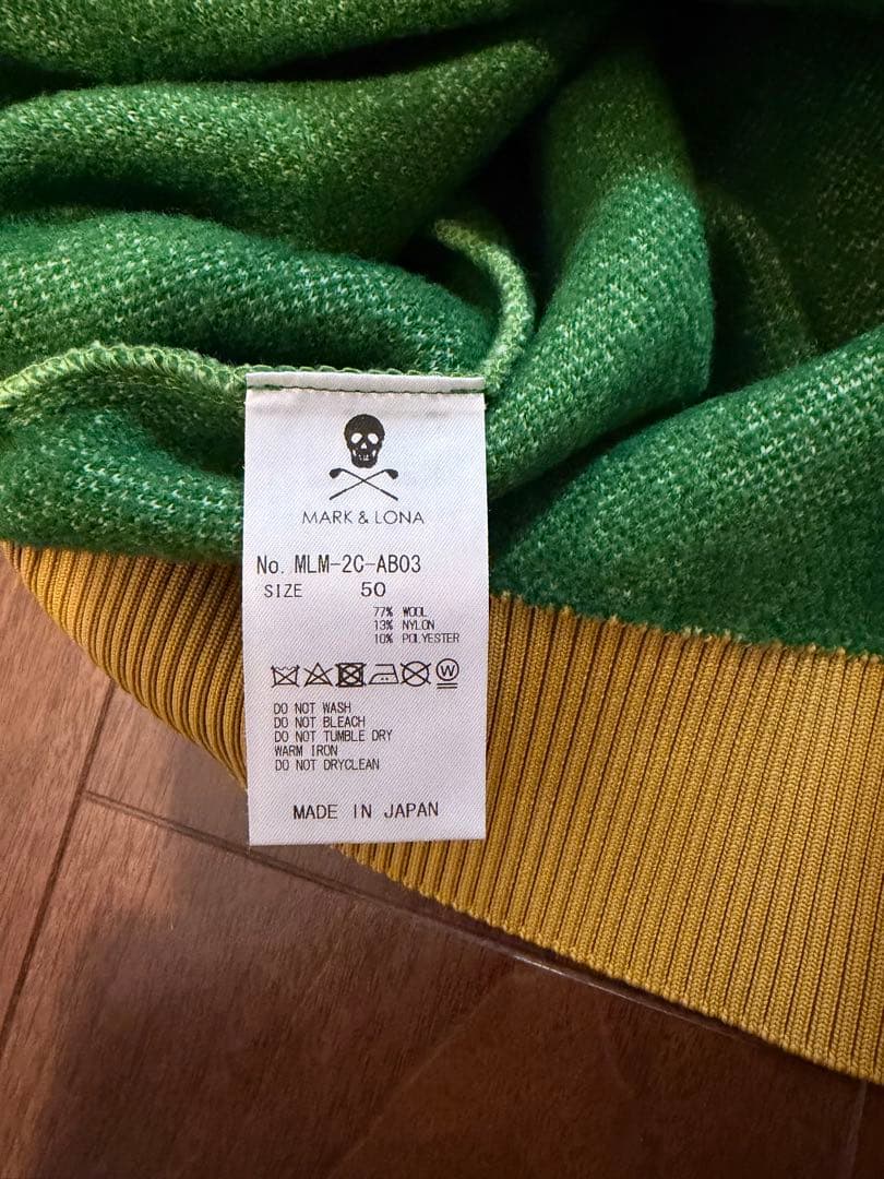 【MARK & LONA】マークアンドロナ ニットセーター 50