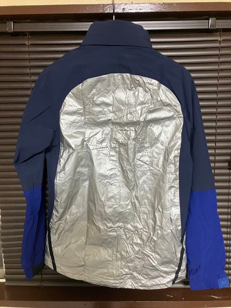 F.C.R.B ストームフィット　ジャケット　ブルー×シルバー　サイズS