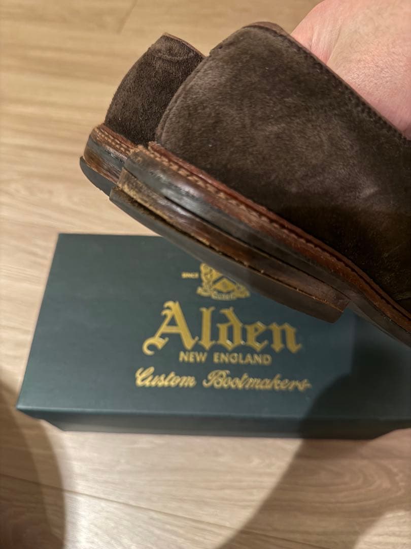 ALDEN(オールデン) 革靴　メンズ　スエード　短靴